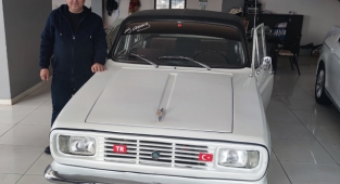 Baba yadigarı Anadol marka otomobili satışa çıkardı