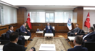 BAŞKAN BÜYÜKKILIÇ, OSB YÖNETİMİNİ KABUL ETTİ