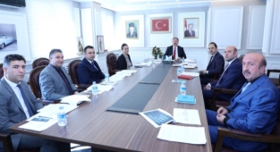 BAŞKAN PALANCIOĞLU, BELEDİYENİN NİKAH MEMURLARI İLE TOPLANDI