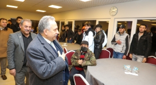 BAŞKAN YALÇIN, ÇATAKDERELİ GENÇLERLE