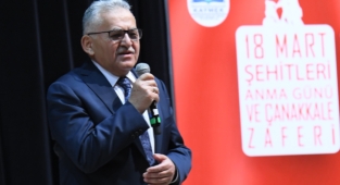 BÜYÜKKILIÇ: “ÇANAKKALE, AZİZ MİLLETİMİZİN YAZDIĞI BİR KAHRAMANLIK DESTANIDIR”