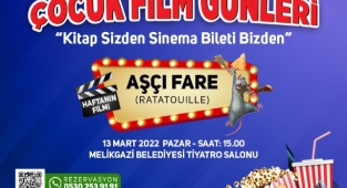 “ÇOCUKLARIMIZA ÖZEL ÜCRETSİZ ‘FİLM GÜNLERİ’ BAŞLIYOR”