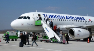 Cumhurbaşkanı Erdoğan'ın açılışını yaptığı Tokat havalimanına yoğun ilgi