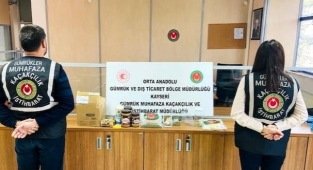 Fıstık ezmesi içerisinde uyuşturucu ticareti