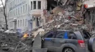 Harkov ve Donetsk'te sivil alanlar vuruldu