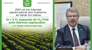 Kayseri Şeker'den çiftçisine bahar müjdesi!