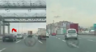 Kuzey Marmara Otoyolu'nda drift yapanlar yakalandı