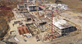 Ordu Şehir Hastanesi'nin yüzde 28'i tamamlandı