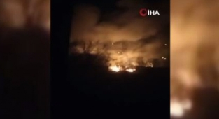 Rus ordusu, Ukrayna'nın Jitomir ve Harkov kentlerindeki askeri noktaları vurdu