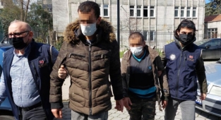 Samsun'da DEAŞ'tan 2 yabancı uyruklu adliyeye sevk edildi