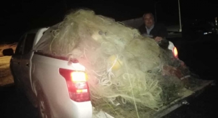 4 bin metre kalkan ağına el konuldu
