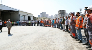 BAŞKAN YALÇIN’DAN 1 MAYIS MESAJI