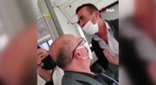 Belediye otobüsünde şoför çileden çıktı