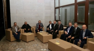 BÜYÜKKILIÇ VE BAŞKANLARDAN ÖZHASEKİ’YE BRİFİNG