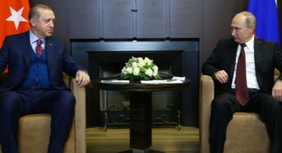 Cumhurbaşkanı Erdoğan, Rusya Devlet Başkanı Vladimir Putin ile görüştü