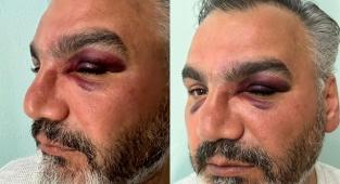 Eşinin memleketini tanımak isteyen gurbetçi, trafik magandalarının hedefi oldu