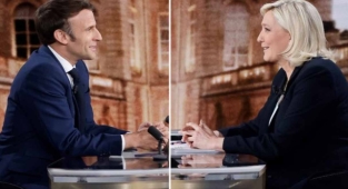 Fransa Cumhurbaşkanı Macron ve aday Le Pen arasında başörtüsü kavgası: Savaş çıkar!