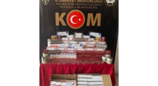 Gaziantep'te 54 bin 760 adet kaçak makaron ele geçirildi