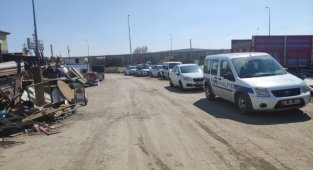 Kayseri’de hurdacı denetimi
