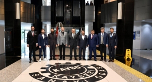 KAYSERİ OSB YÖNETİMİ İADE-İ ZİYARETLERİNİ SÜRDÜRDÜ