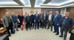 Kayseri Yozgatlı Dernekler Federasyonun'dan Akparti İl Başkanına Ziyaret
