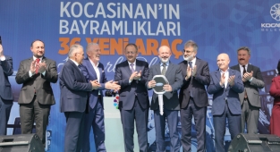 KOCASİNAN BELEDİYESİ, ARAÇ FİLOSUNA 36 YENİ ARAÇ EKLEDİ