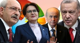 Son anket: AK Parti 7 puan önde ama ittifaka yetmiyor! Altılı masanın partileriyle fark 5-6 puana çıkıyor