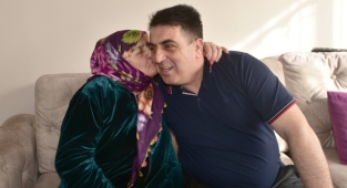 Ukrayna'ya giden Ahıska Türkü, 2,5 ay sonra Ahlat'a dönebildi