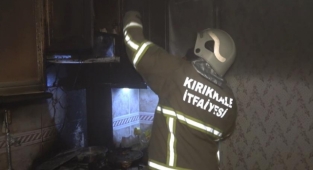 Yangına uykuda yakalandılar: 5 kişilik aile komşularının dikkati sayesinde kurtuldu