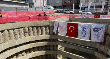 Bakırköy (İDO)-Bahçelievler-Güngören-Bağcılar(Kirazlı) Metro Hattının yüzde 70'i tamamlandı