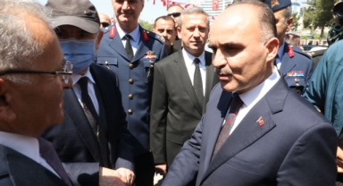 BAŞKAN BÜYÜKKILIÇ, VALİ GÜNAYDIN’I UĞURLADI