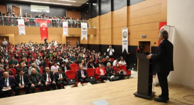 BAŞKAN PALANCIOĞLU, VATAN SAVUNMASINDA DESTANLAŞAN LİSELER KONGRESİ’NE KATILDI