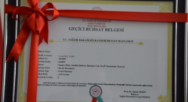 Kayseri Devlet Hastanesi A Sınıfı Hastane Kategorisine Yükseldi