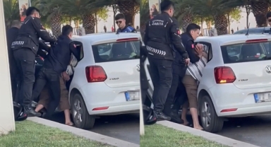 Maltepe'de İBB zabıtasıyla vatandaş arasındaki tartışma kamerada