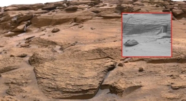 Mars'tan gelen gizemli kapı fotoğrafı sosyal medyada viral oldu