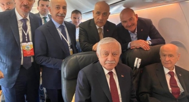 Rize-Artvin Havalimanı açılışı öncesi Devlet Bahçeli ile Süleyman Soylu birlikte fotoğraf verdi
