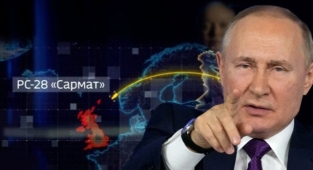 Rus devlet televizyonundan İngiltere paylaşımı büyük ses getirdi: Rus füzesi Sarmat, İngiltere büyüklüğünde bir alanı yok edebilir