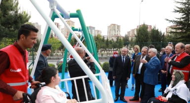 TALAS'TA ENGELSİZ OYUN PARKI