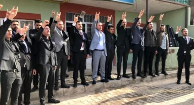 Yahyalı Ülkü Ocakları'nda bayrak değişimi