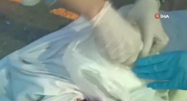 Yakalanmamak için uyuşturucu bulunan aracı yakmak istediler