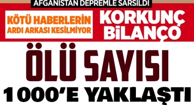 950 ölü, 610 yaralı