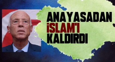 Anayasa'dan 'İslam dinini' çıkardı
