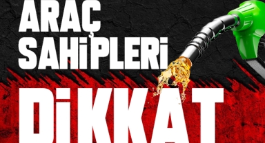 Araç sahipleri dikkat!