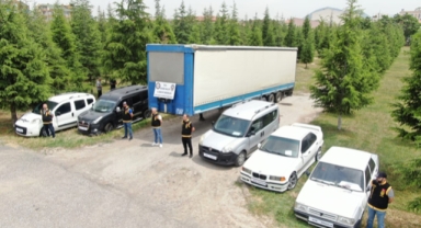 Araçları çenç yaparak vatandaşı 1 milyon TL zarara uğratmışlar!
