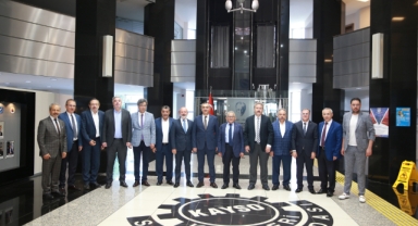 BAŞKAN BÜYÜKKILIÇ’TAN KAYSO’YA “TEBRİK” ZİYARETİ