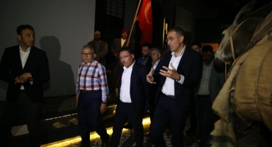 Başkan Büyükkılıç'tan Vali Çiçek'e Milli Mücadele Müzesi'de Brifing