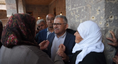 Başkan Büyükkılıç, Vali Çiçek İle Hamidiye Medresesi'nde İncelemelerde Bulundu