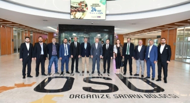 Başkan Palancıoğlu, Başkan Yalçın’ı Ziyaret Etti
