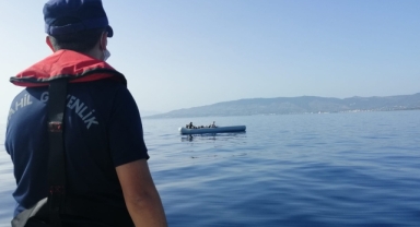 Bodrum'da 11 düzensiz göçmen kurtarıldı