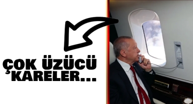 Cumhurbaşkanı Erdoğan Marmaris'te yangın bölgesinde
